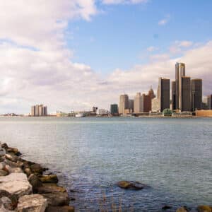 detroit riverwalk for bachelor party idea